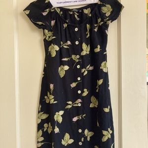 Obey casual floral mini-dress, light and airy